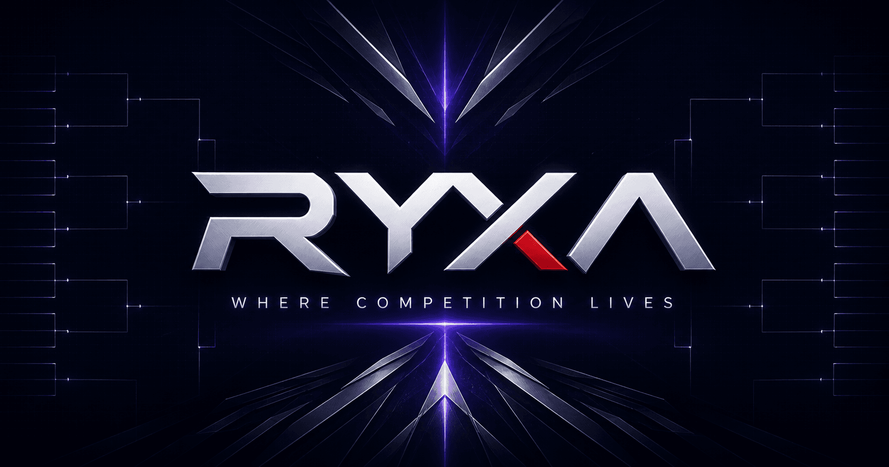 Vorschau der RYXA-Plattform mit Turnierbaum